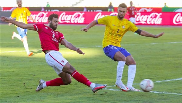 جانب من مباراة الأهلي