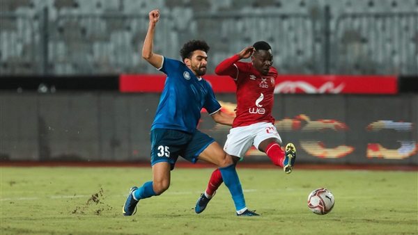 جانب من مباراة الأهلي