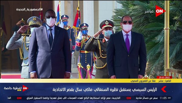 الرئيس السيسي يستقبل