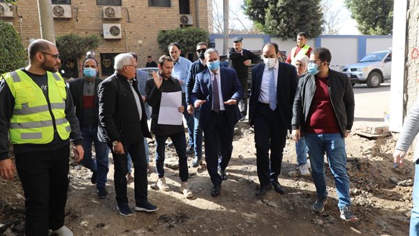 محافظ المنوفية خلال