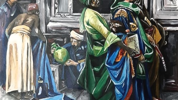 جانب من اللوحات