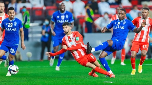 جانب من مباراة الهلال