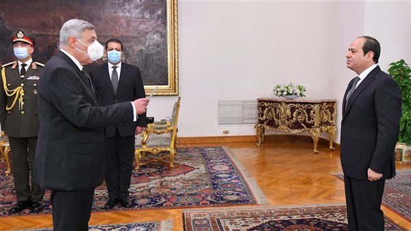 الرئيس السيسي والمستشار