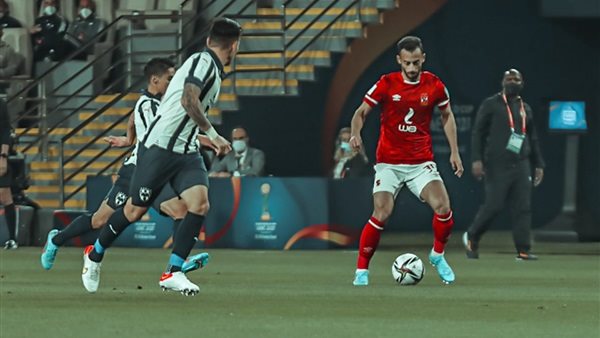 جانب من مباراة الاهلي