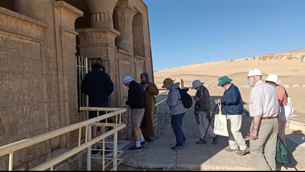 صورة من زيارة الوفد