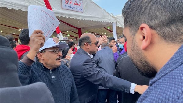 صور من انتخابات الزمالك