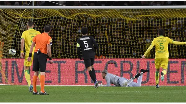 جانب من المباراة