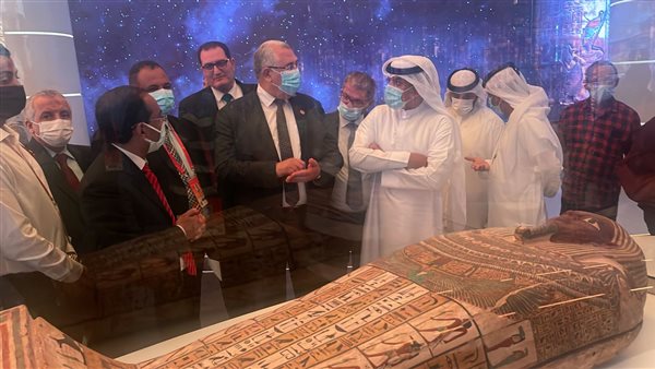 وزير الزراعة في معرض