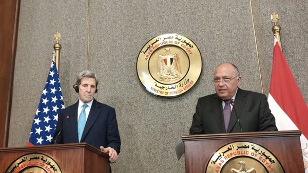 سامح شكري وجون كيري