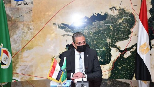 محافظ الفيوم من الاجتماع