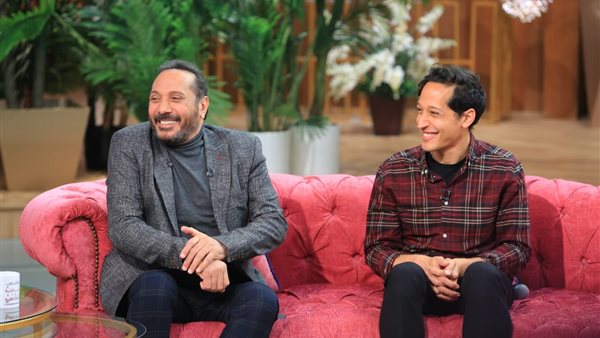 علي الحجار وابنه