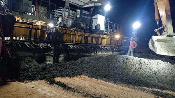 جانب من تنفيذ المشروعات