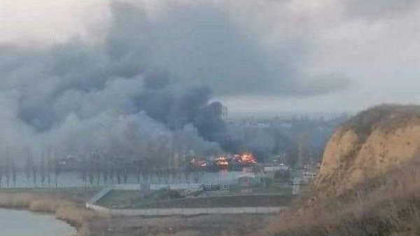 اثار القصف الروسي