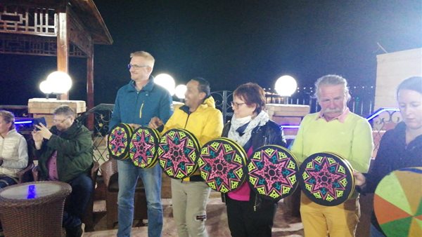 صورة من الاستقبال