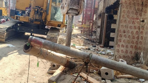 صورة من عملية الازالة