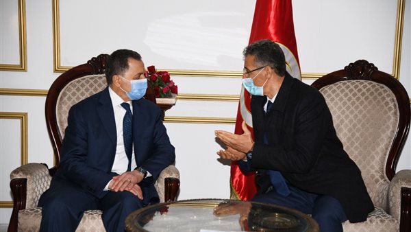 صورة من لقاء الوزيرين