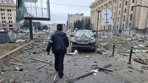 أثار القصف الروسي