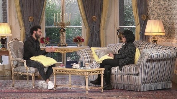 محمد صلاح وصاحبة