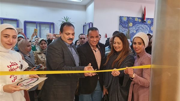 جانب من افتتاح المعرض