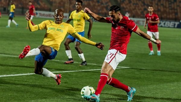 جانب من مباراة الاهلي