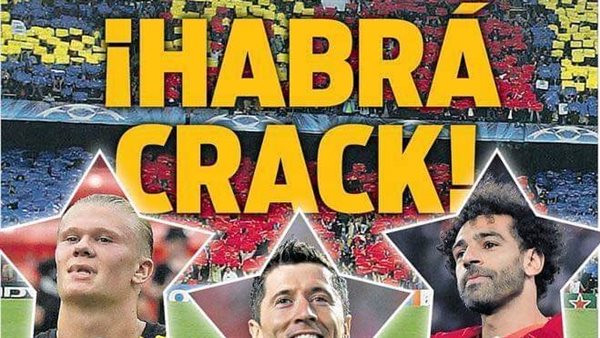 غلاف صحيفة سبورت