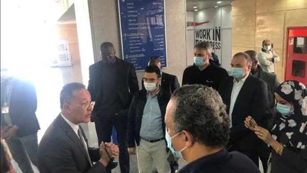 جانب من الزيارة