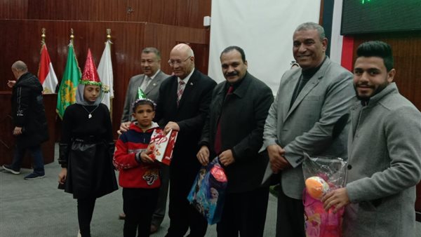 احتفالات جامعة بنها