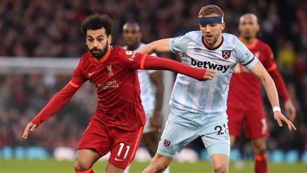 محمد صلاح في مباراة