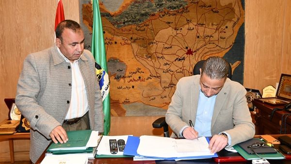 محافظ الفيوم يعتمد