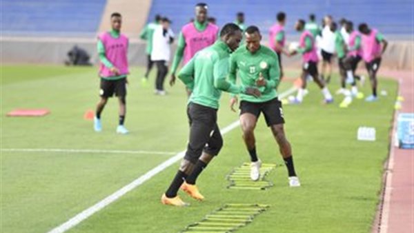 تدريبات المنتخب السنغالى