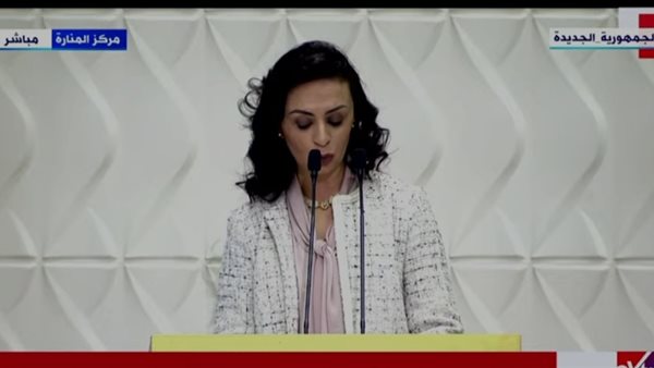 مايا مرسي رئيسة القومي