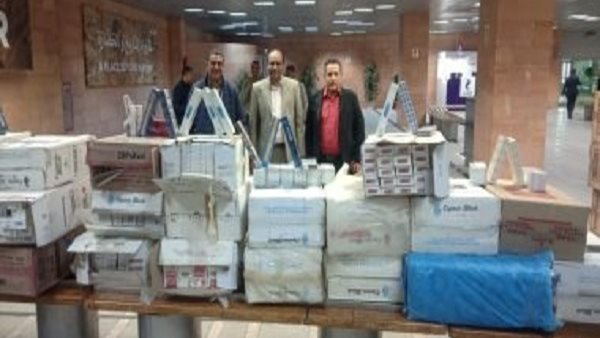 جانب من المضبوطات