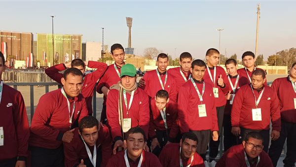 صورة من حضور المباراة