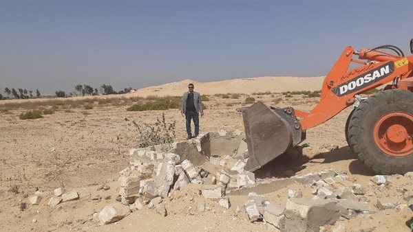 جانب من عمليات الازالة