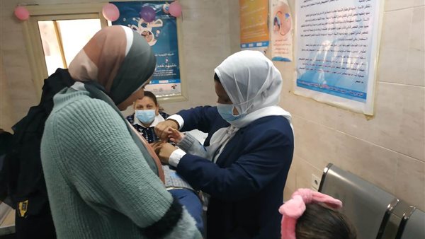 جانب من حملة التطعيم