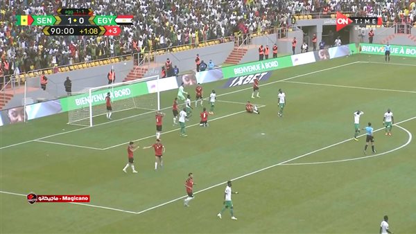 جانب من المباراة