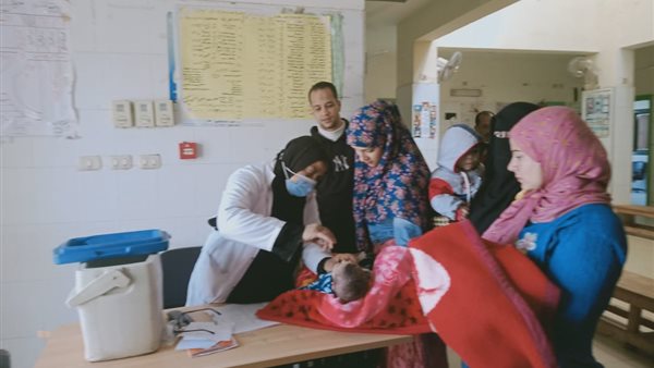 صورة من حملة التطعيم