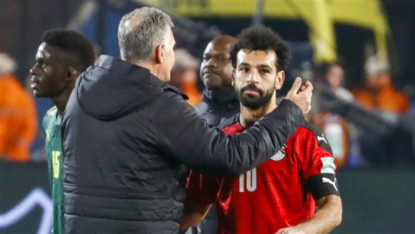 محمد صلاح مع المنتخب