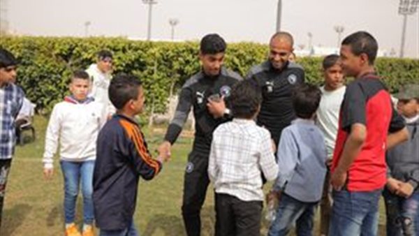 بيراميدز يستضيف الايتام