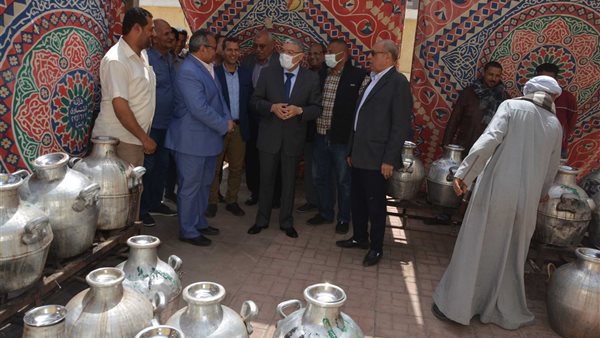 محافظ المنيا يتفقد