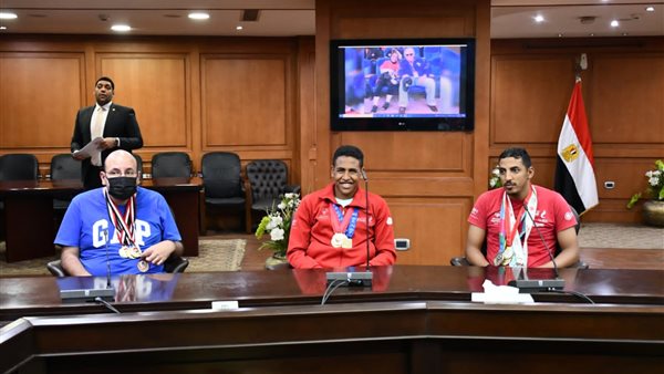 وزير الرياضة في اليوم