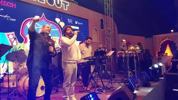 هشام عباس وحميد الشاعرى