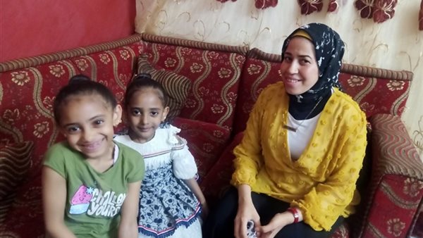 الطفلتين جويرية ومريم
