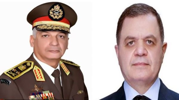  وزير الداخلية  والفريق