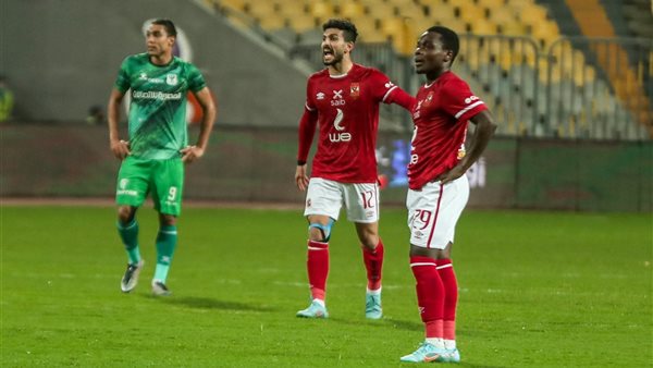 جانب من مباراة الأهلي