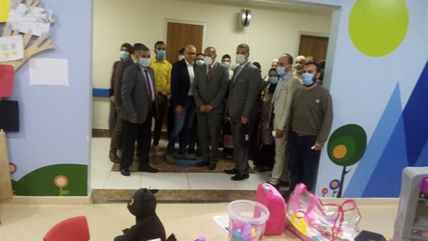 خلال زيارة اليوم