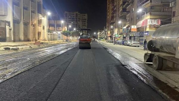 جانب من اعمال رصف