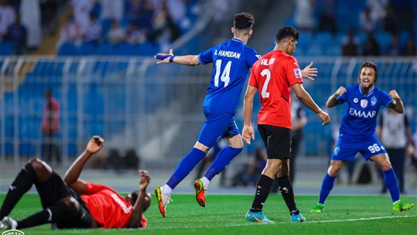 جانب من مباراة الهلال