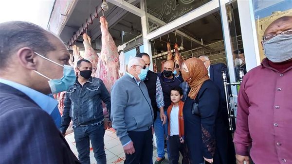 محافظ بورسعيد خلال