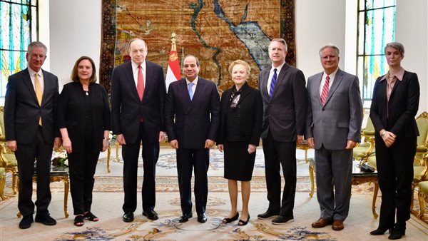 الرئيس السيسي والوفد